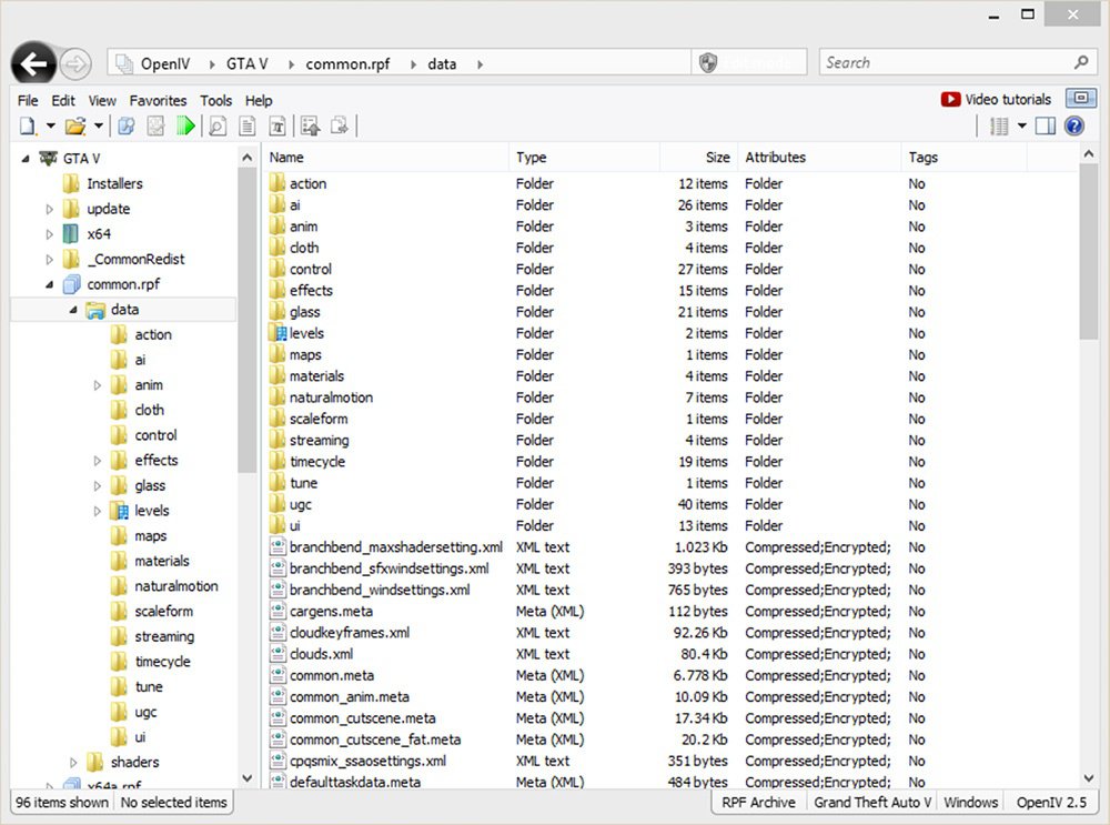 دانلود نرم افزار OpenIV 2.9