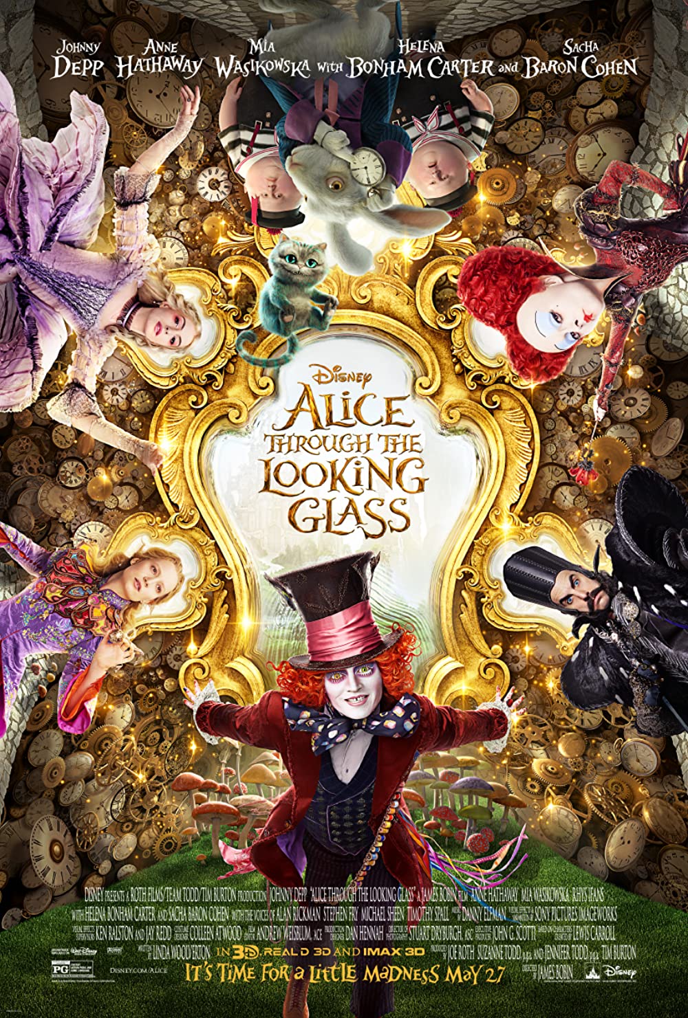 Alice Through the Looking Glass 2016
